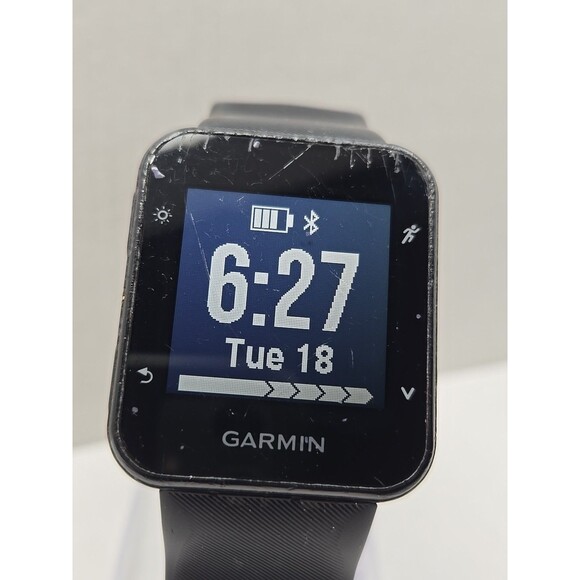 Garmin Forerunner 35 GPS Running Watch HRM Black Bluetooth With Charger - Picture 4 of 13